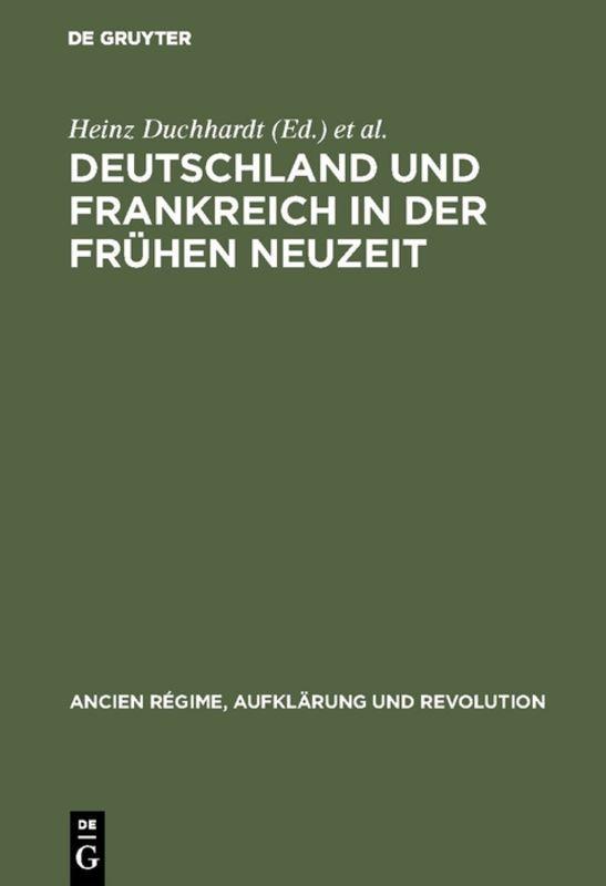Cover-Bild Deutschland und Frankreich in der frühen Neuzeit