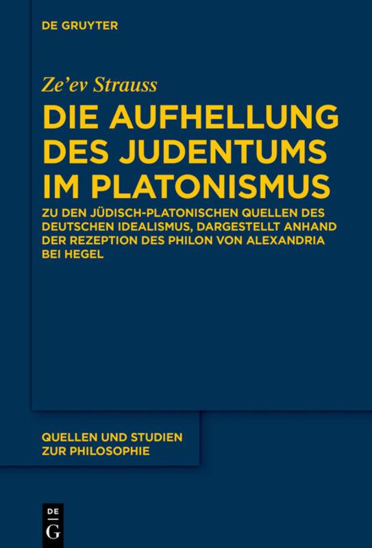 Cover-Bild Die Aufhellung des Judentums im Platonismus