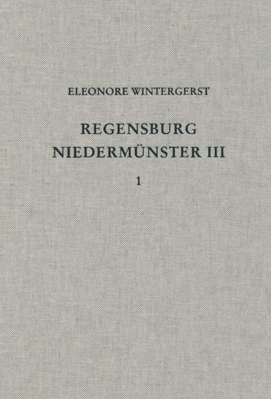 Cover-Bild Die Ausgrabungen unter dem Niedermünster zu Regensburg III