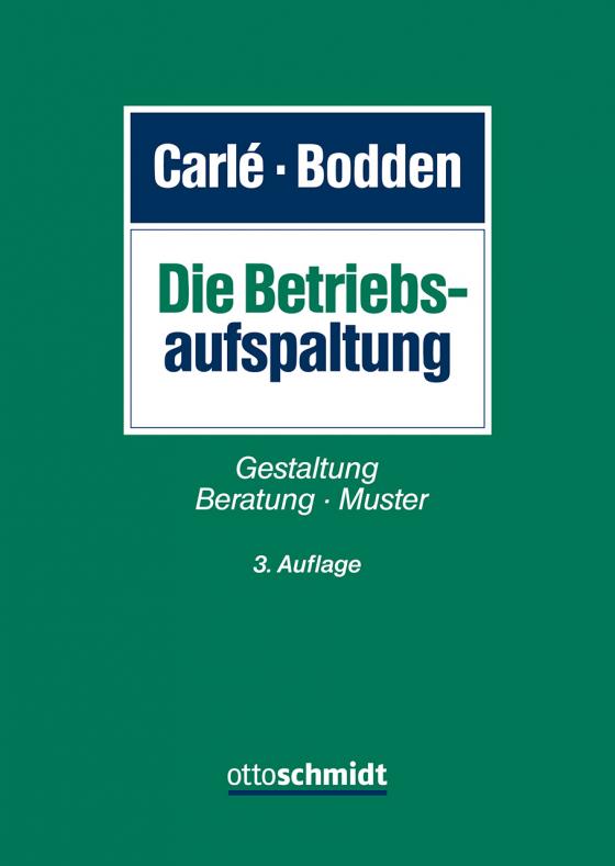 Cover-Bild Die Betriebsaufspaltung