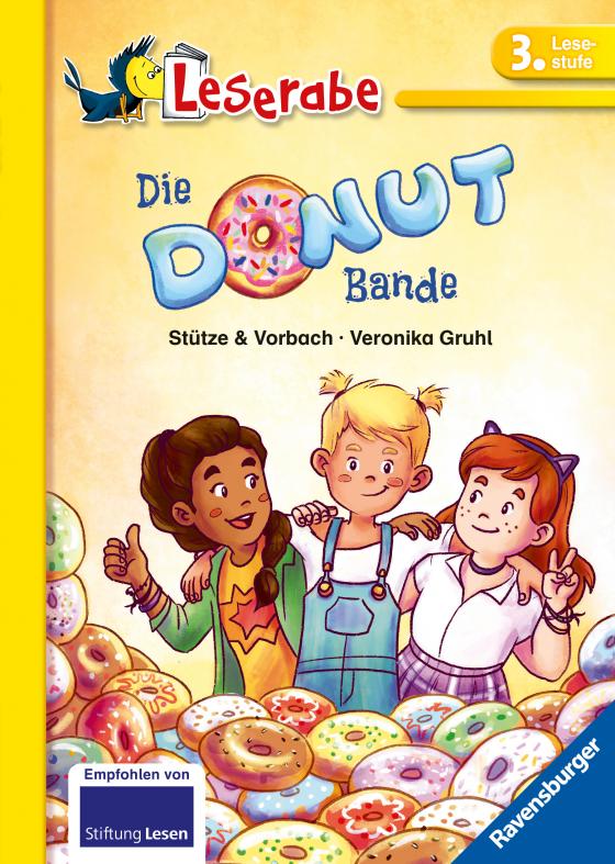 Cover-Bild Die Donut-Bande - Leserabe 3. Klasse - Erstlesebuch für Kinder ab 8 Jahren