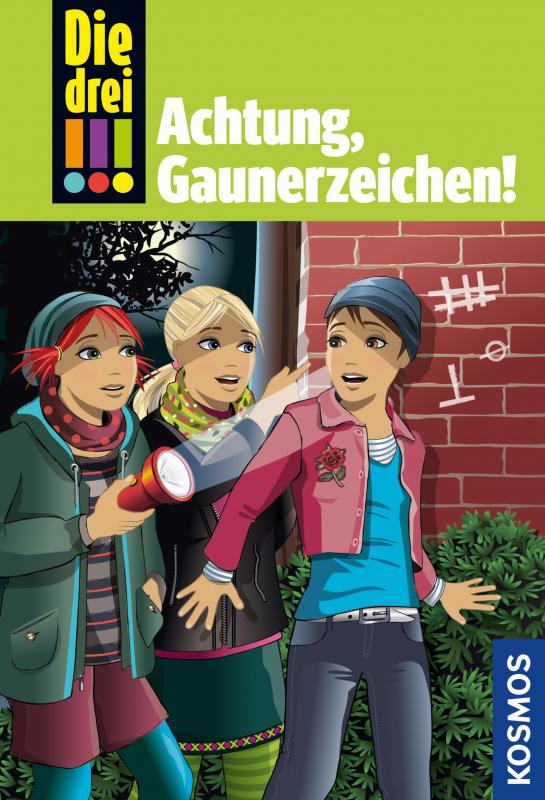Cover-Bild Die drei !!!, 77, Achtung, Gaunerzeichen! (drei Ausrufezeichen)