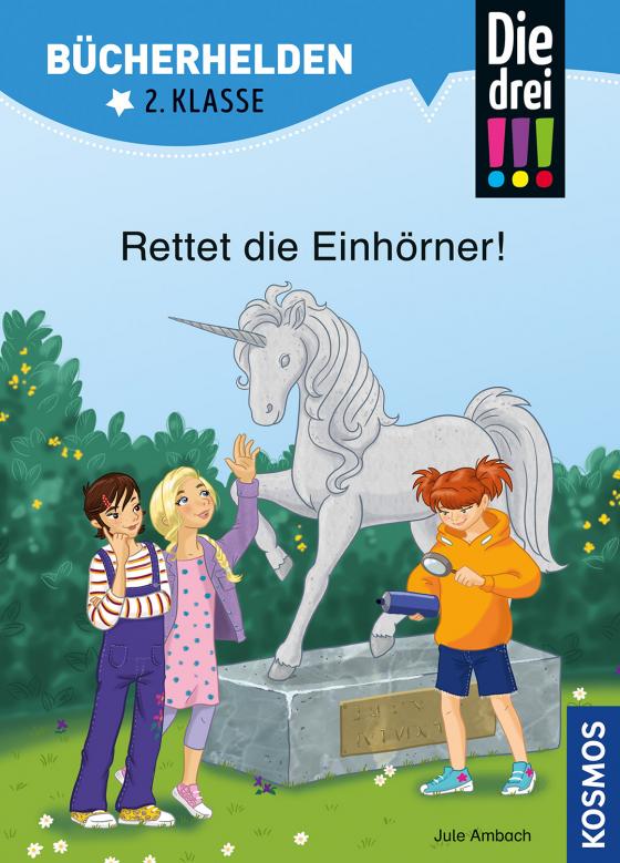 Cover-Bild Die drei !!!, Bücherhelden 2. Klasse, Rettet die Einhörner!