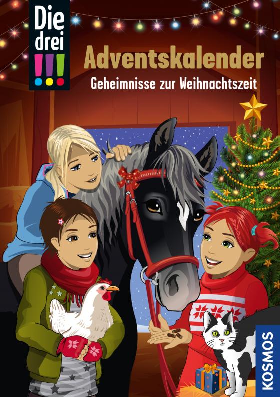 Cover-Bild Die drei !!!, Geheimnisse zur Weihnachtszeit (drei Ausrufezeichen)