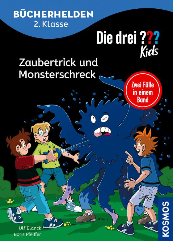 Cover-Bild Die drei ??? Kids, Bücherhelden 2. Klasse, Doppelband 1, Zaubertrick und Monsterschreck