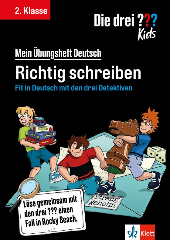 Cover-Bild Die drei ??? Kids: Mein Übungsheft Deutsch 2. Klasse – Richtig schreiben