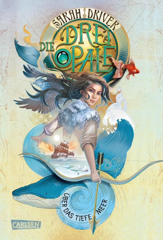 Cover-Bild Die drei Opale 1: Über das tiefe Meer