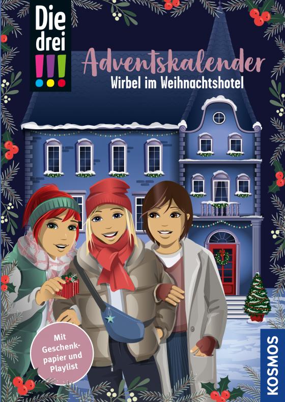 Cover-Bild Die drei !!!, Wirbel im Weihnachtshotel