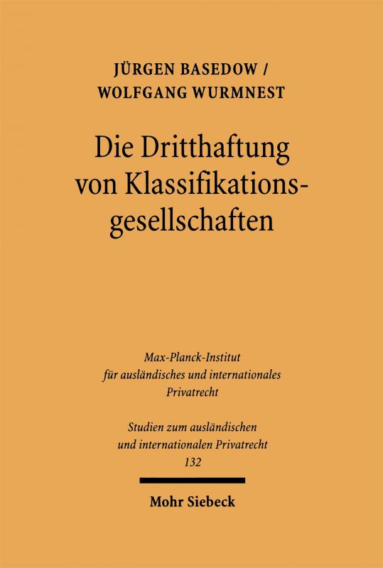 Cover-Bild Die Dritthaftung von Klassifikationsgesellschaften