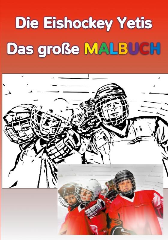 Cover-Bild Die Eishockey Yetis - Das große Malbuch