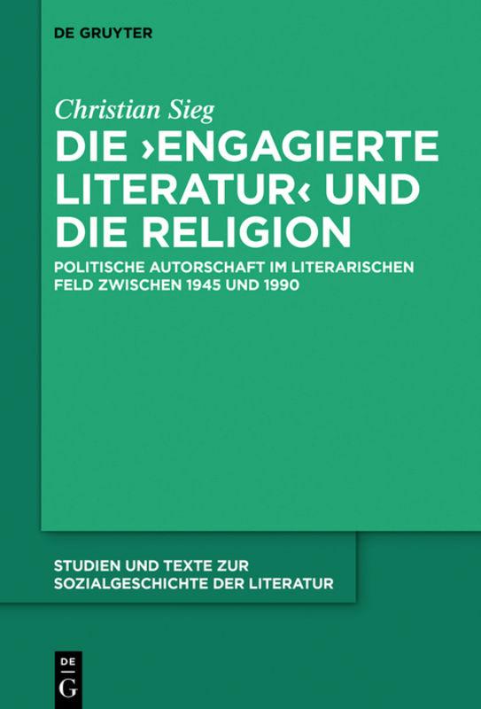 Cover-Bild Die ‚engagierte Literatur‘ und die Religion