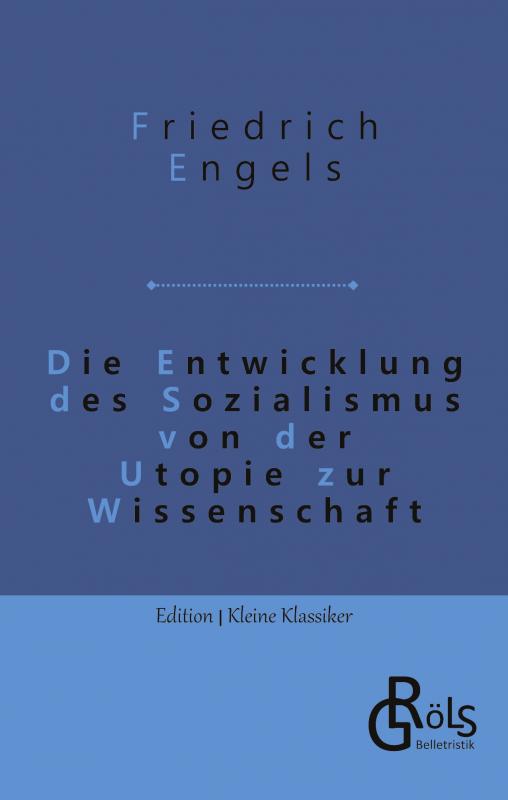 Cover-Bild Die Entwicklung des Sozialismus von der Utopie zur Wissenschaft