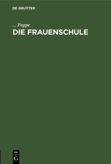 Cover-Bild Die Frauenschule
