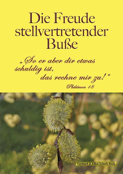 Cover-Bild Die Freude stellvertretender Buße