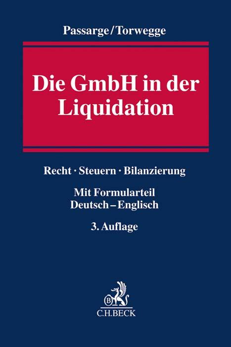 Cover-Bild Die GmbH in der Liquidation