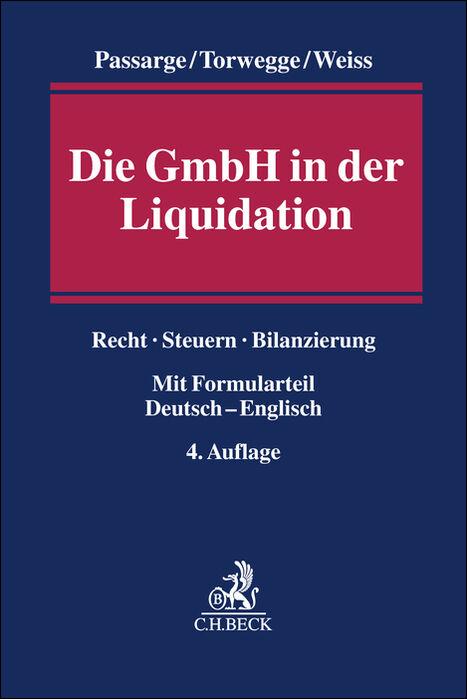 Cover-Bild Die GmbH in der Liquidation