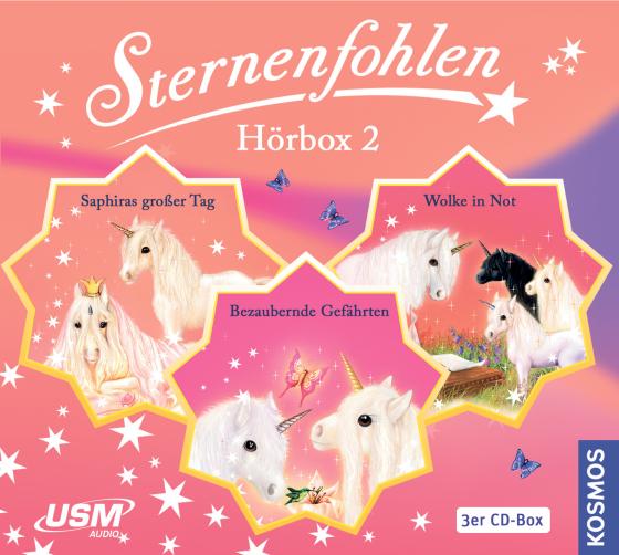 Cover-Bild Die große Sternenfohlen Hörbox Folgen 4-6 (3 Audio CDs)
