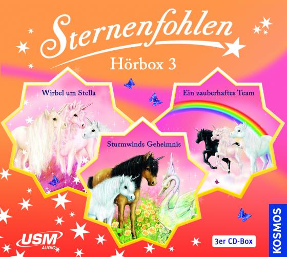 Cover-Bild Die große Sternenfohlen Hörbox Folgen 7-9 (3 Audio CDs)