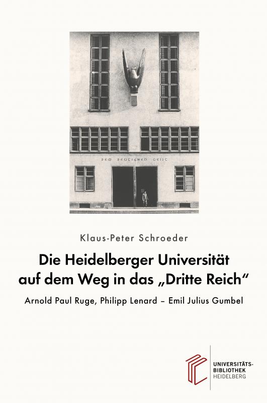 Cover-Bild Die Heidelberger Universität auf dem Weg in das "Dritte Reich"