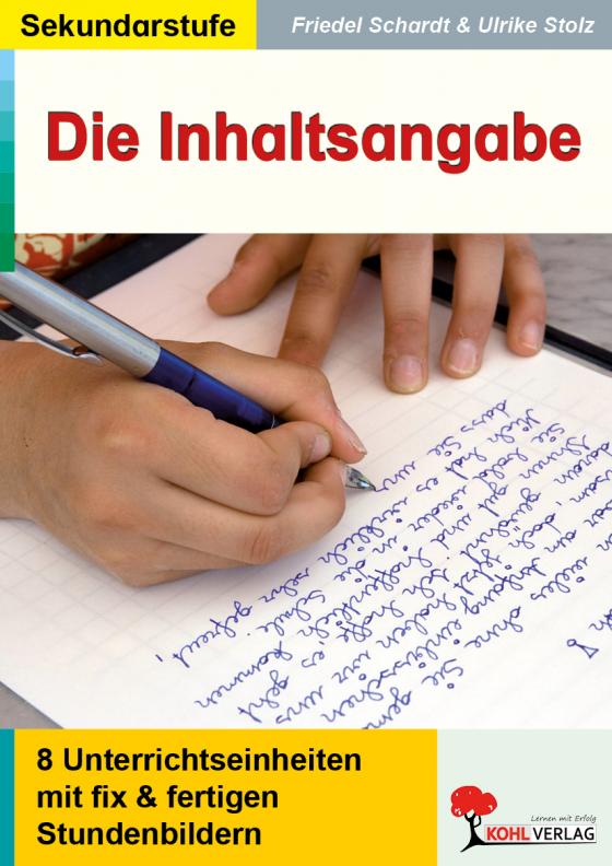 Cover-Bild Die Inhaltsangabe