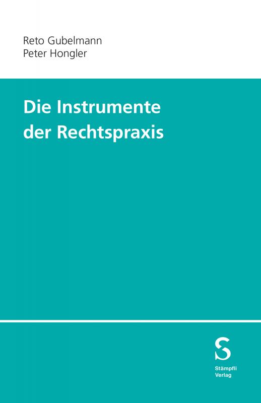 Cover-Bild Die Instrumente der Rechtspraxis