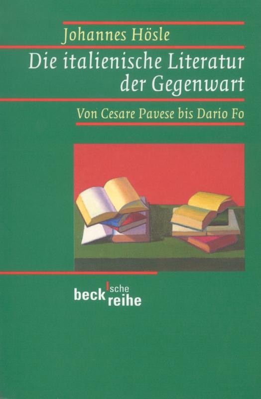 Cover-Bild Die italienische Literatur der Gegenwart