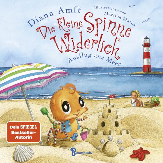 Cover-Bild Die kleine Spinne Widerlich - Ausflug ans Meer (Pappbilderbuch)
