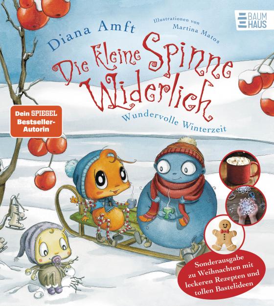 Cover-Bild Die kleine Spinne Widerlich - Wundervolle Winterzeit - Sonderausgabe zu Weihnachten mit leckeren Rezepten und tollen Bastelideen