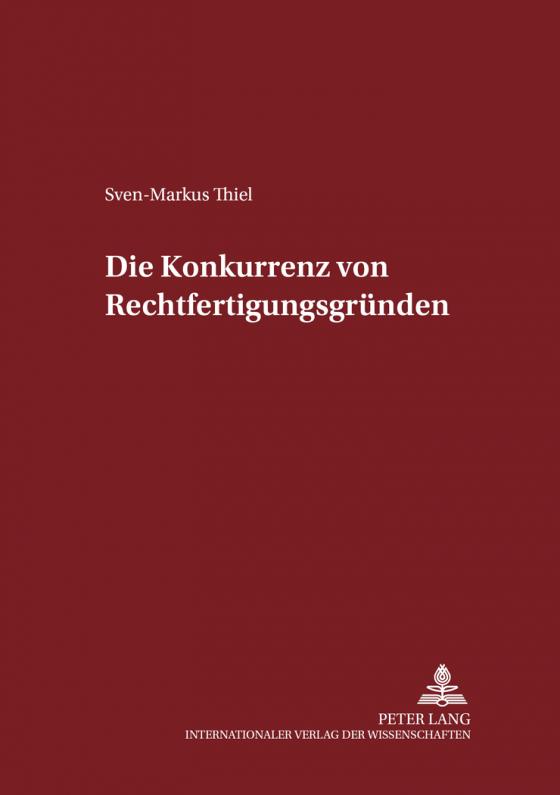 Cover-Bild Die Konkurrenz von Rechtfertigungsgruenden