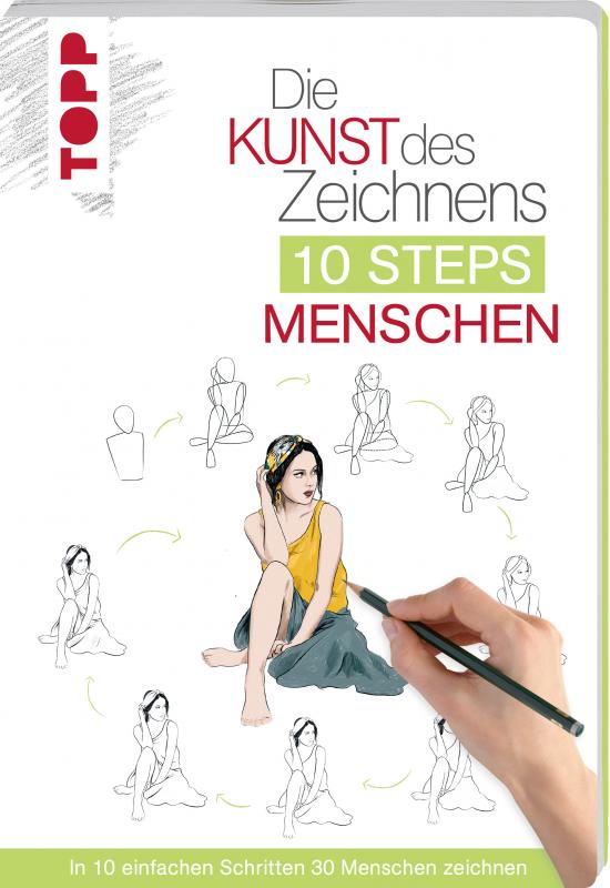 Cover-Bild Die Kunst des Zeichnens 10 Steps - Menschen