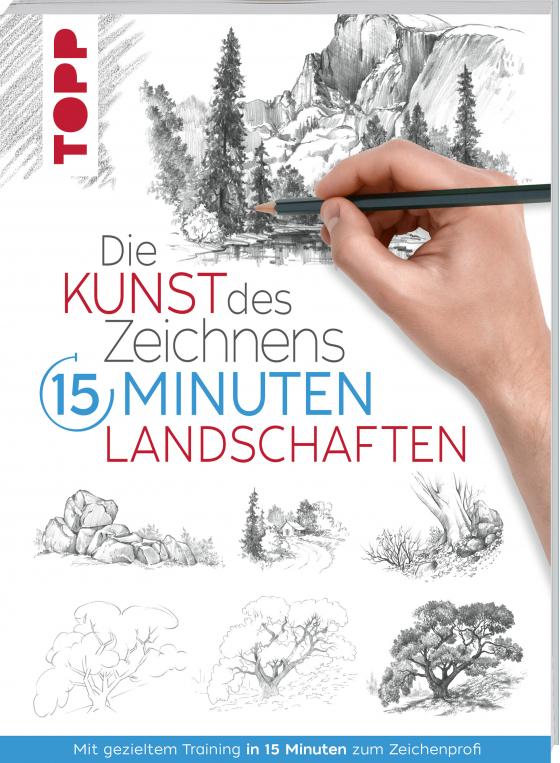 Cover-Bild Die Kunst des Zeichnens 15 Minuten - Landschaften