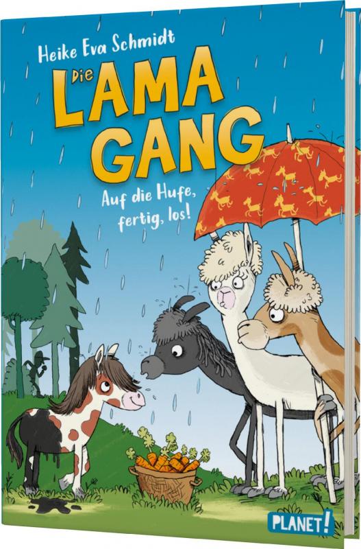 Cover-Bild Die Lama-Gang. Mit Herz & Spucke 4: Auf die Hufe, fertig los!