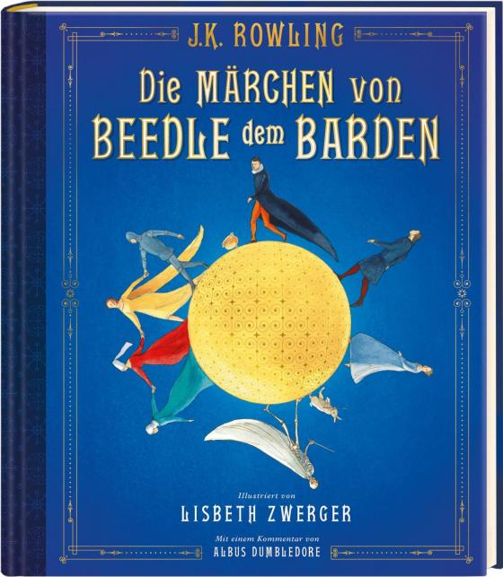 Cover-Bild Die Märchen von Beedle dem Barden (farbig illustrierte Schmuckausgabe)
