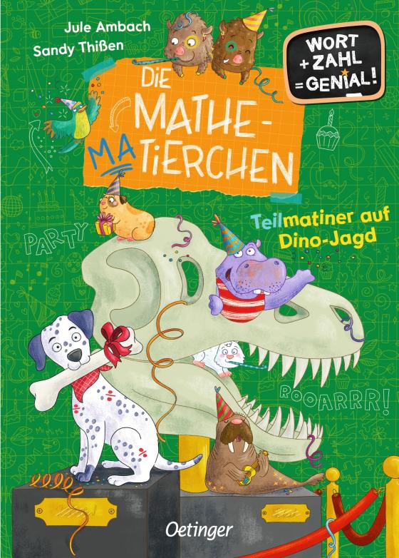 Cover-Bild Die Mathematierchen. Teilmatiner auf Dino-Jagd