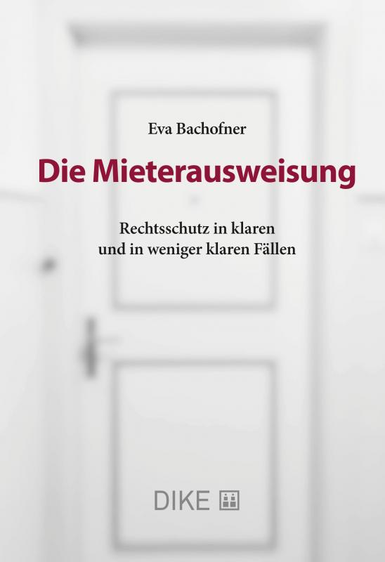 Cover-Bild Die Mieterausweisung