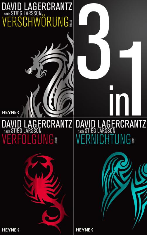 Cover-Bild Die Millennium-Saga 4-6: Verschwörung / Verfolgung / Vernichtung (3in1-Bundle)