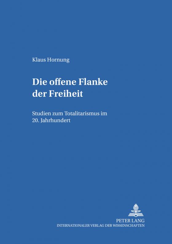 Cover-Bild Die offene Flanke der Freiheit