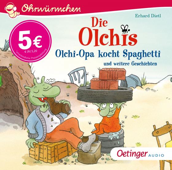 Cover-Bild Die Olchis. Olchi-Opa kocht Spaghetti und weitere Geschichten