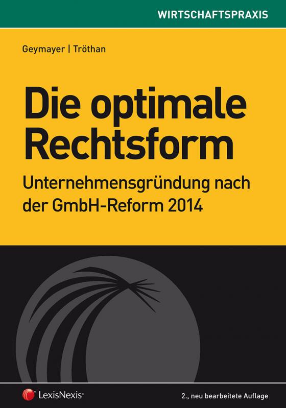 Cover-Bild Die optimale Rechtsform