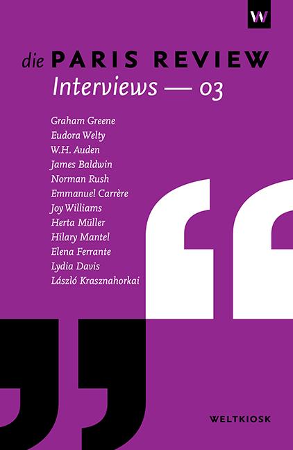 Cover-Bild Die Paris Review Interviews 03