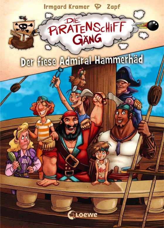 Cover-Bild Die Piratenschiffgäng 1 - Der fiese Admiral Hammerhäd