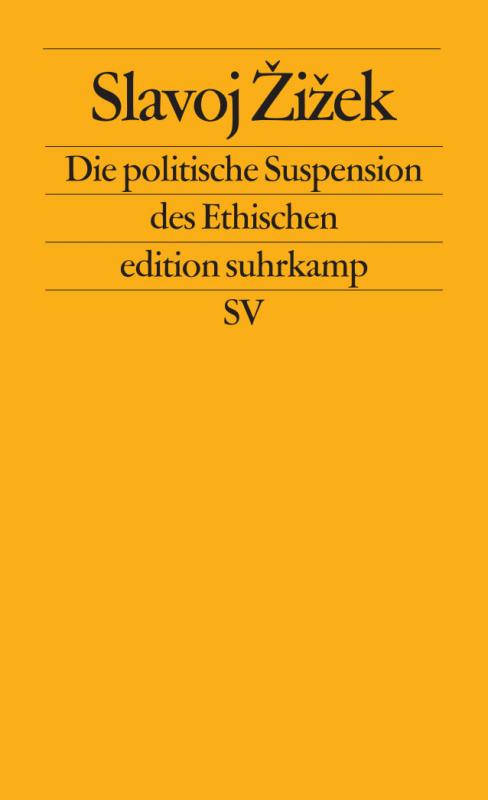 Cover-Bild Die politische Suspension des Ethischen