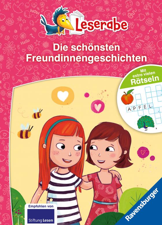 Cover-Bild Die schönsten Freundinnengeschichten mit extra vielen Rätseln - Leserabe ab 1. Klasse - Erstlesebuch für Kinder ab 6 Jahren