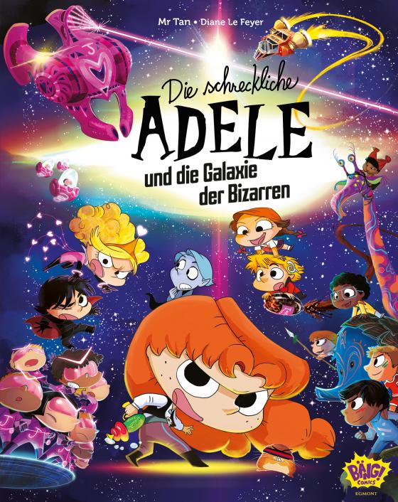 Cover-Bild Die schreckliche Adele und die Galaxie der Bizarren
