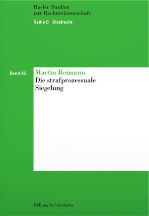 Cover-Bild Die strafprozessuale Siegelung