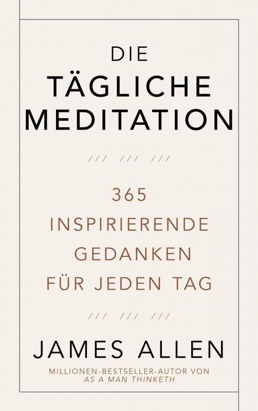 Cover-Bild Die tägliche Meditation