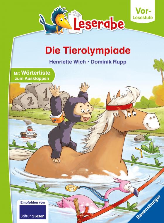 Cover-Bild Die Tierolympiade - Leserabe ab Vorschule - Erstlesebuch für Kinder ab 5 Jahren