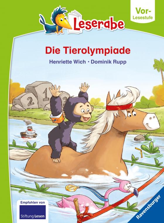 Cover-Bild Die Tierolympiade - Leserabe ab Vorschule - Erstlesebuch für Kinder ab 5 Jahren