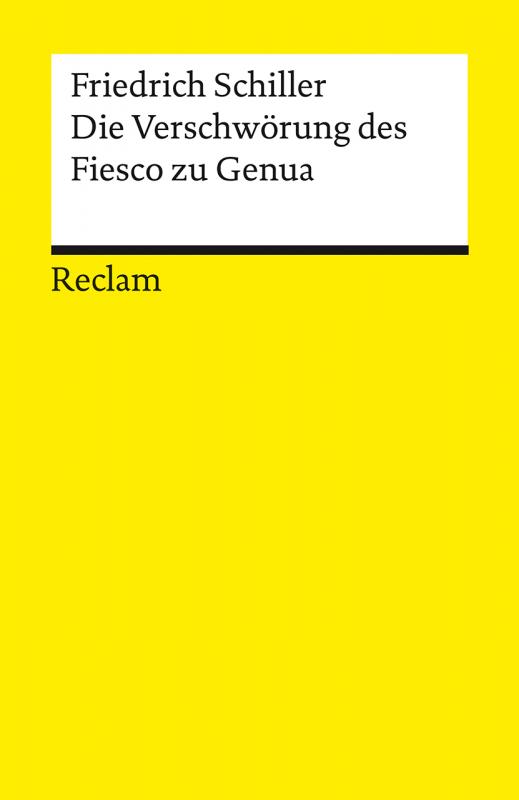 Cover-Bild Die Verschwörung des Fiesco zu Genua