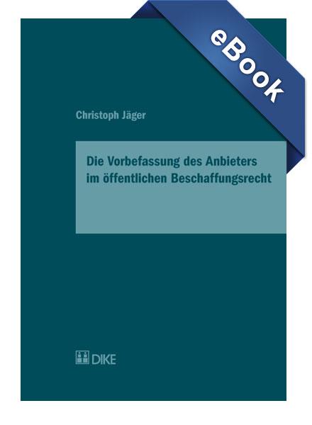 Cover-Bild Die Vorbefassung des Anbieters im öffentlichen Beschaffungsrecht